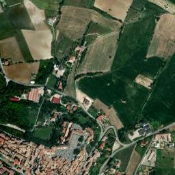 Moncalvo map(satellite map)