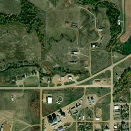 U.S. Highway 212 Dupree SD 57623 High Resolution Satellite Map