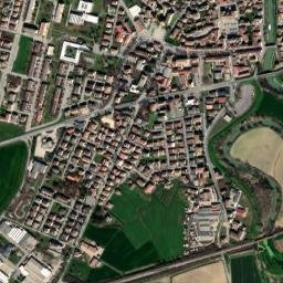 Caorso map(satellite map)