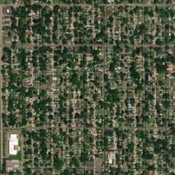 698 42nd Avenue Northeast, Columbia Heights High Resolution Satellite Map