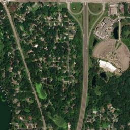 Arden Hills map(satellite map)
