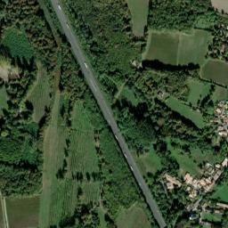 Peujard map(satellite map)