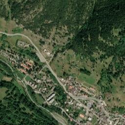 Fenestrelle map(satellite map)