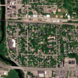 Delano map(satellite map)