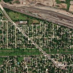 2551-2599 North 44th Avenue, Minneapolis High Resolution Satellite Map