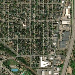 Satellite view of Columbia Golf Course