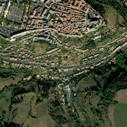 Saint-Flour map(satellite map)
