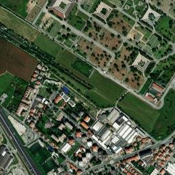 Fornaci map(satellite map)