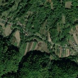Cernişoara map(satellite map)