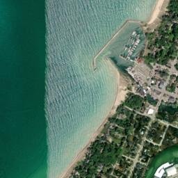 Leland map(satellite map)