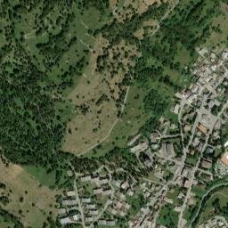 Pragelato-Ruà map(satellite map)