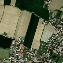 Gussola map(satellite map)
