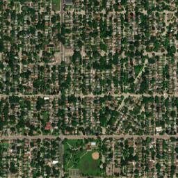 2630 Benjamin Street Northeast, Minneapolis High Resolution Satellite Map