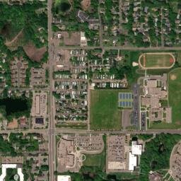 Ramsey County map(satellite map)