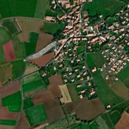Bains map(satellite map)