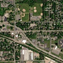 Maple Plain map(satellite map)