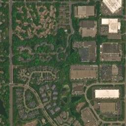 Hennepin County map(satellite map)