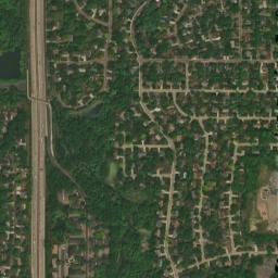 Golden Valley map(satellite map)
