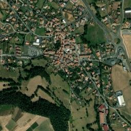 Lantriac map(satellite map)