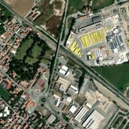 Pontenure map(satellite map)