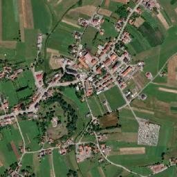 Brinje map(satellite map)
