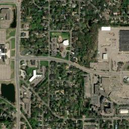 Satellite view of Theodore Wirth Golf Course