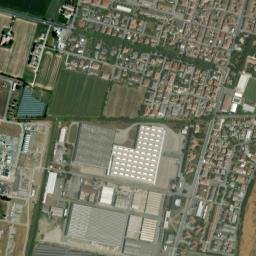 Cortemaggiore map(satellite map)