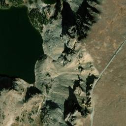 U.S. 212, Shoshone National Forest, Cody High Resolution Satellite Map
