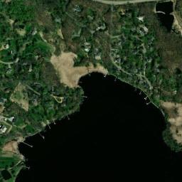 Satellite view of Wayzata Country Club