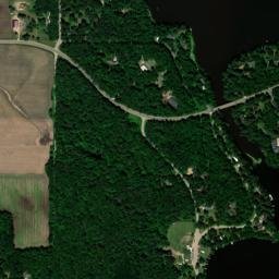 Tainter Lake map(satellite map)