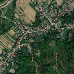 Conțești map(satellite map)