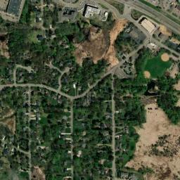 Satellite view of Brookview Golf Course