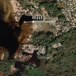 Satellite view of Etang De Lacanau Lacanau Ville