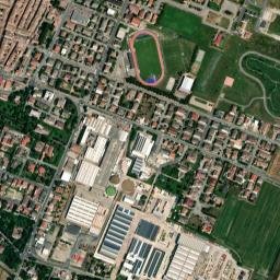 Busseto map(satellite map)