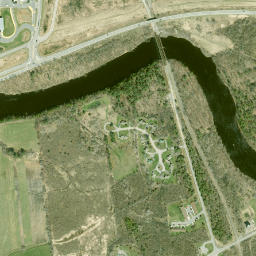 Rooseveltown New York High Resolution Satellite Map