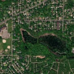 2551 Harvester Ave Maplewood MN High Resolution Satellite Map