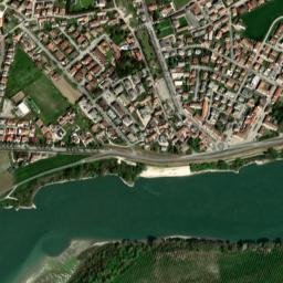 Polesella map(satellite map)