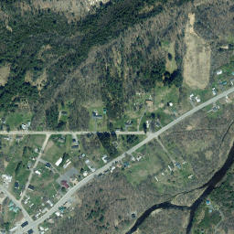 Mooers Forks New York High Resolution Satellite Map