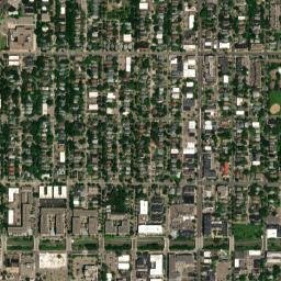 609 W 28th St Minneapolis Minnesota High Resolution Satellite Map