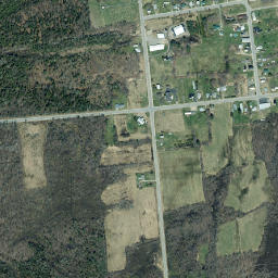Churubusco New York High Resolution Satellite Map