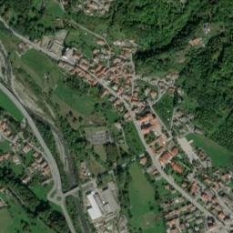 Inverso Pinasca map(satellite map)