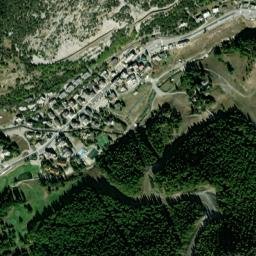 Claviere map(satellite map)