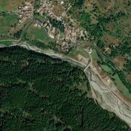 Sauze di Cesana map(satellite map)