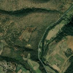 Bozovici map(satellite map)