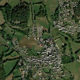 Neuvéglise map(satellite map)