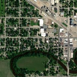 Dawson map(satellite map)