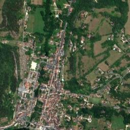 Le Bugue map(satellite map)