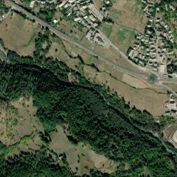 Saint-Chaffrey map(satellite map)