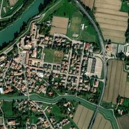 Mesola map(satellite map)