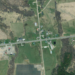 Thayer Corners New York High Resolution Satellite Map